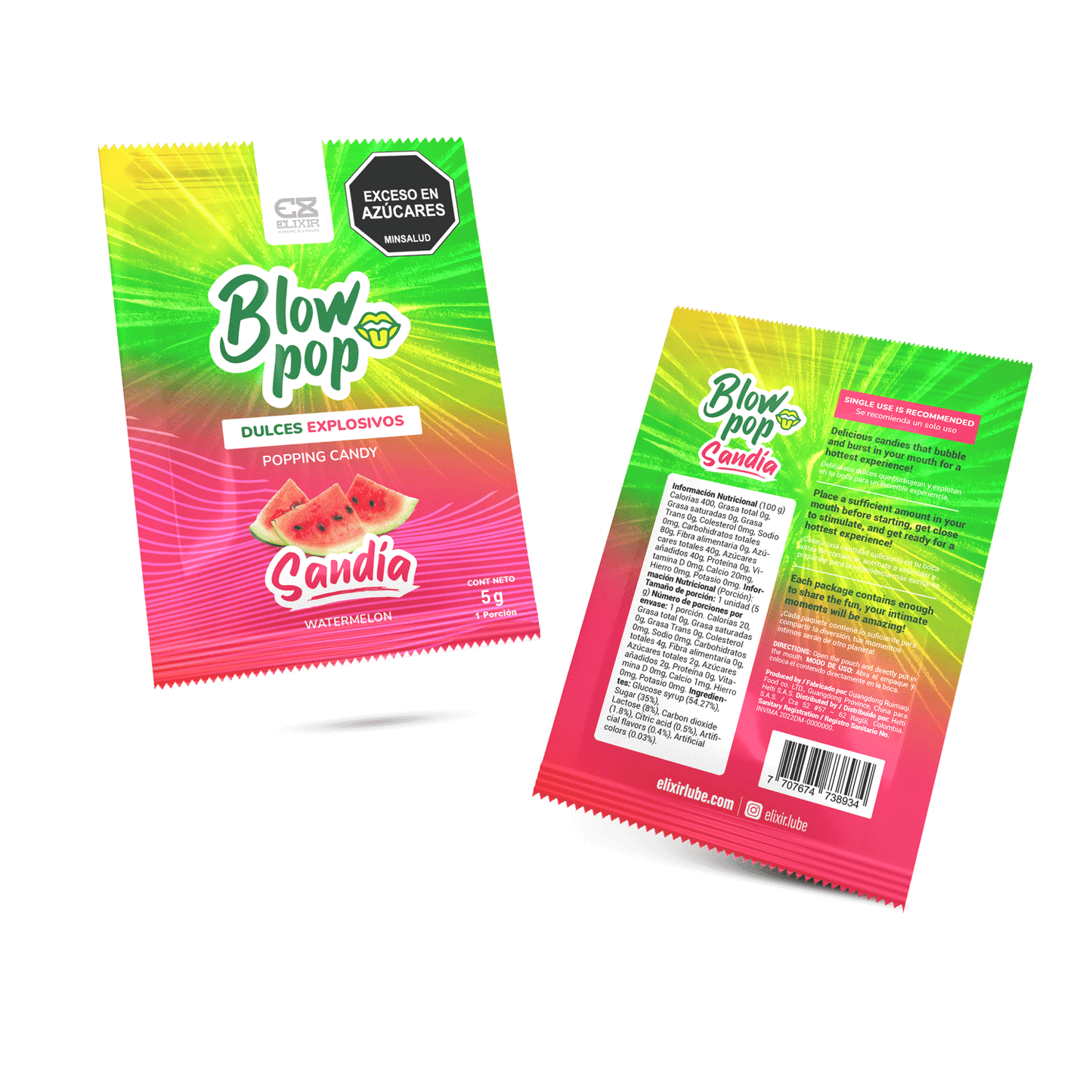 Blow Pop Elixir Unidad