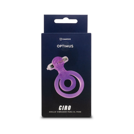 Optimus Anillo Vibrador para el pene Ciro - FUCSIA