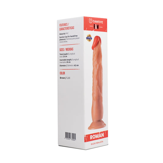 Raw Dildo Realista Roman 23 cm